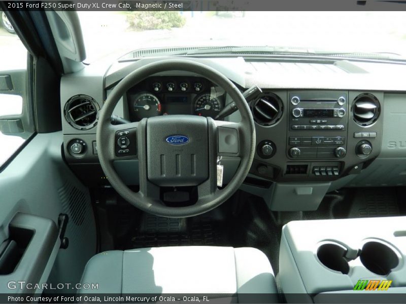 Dashboard of 2015 F250 Super Duty XL Crew Cab