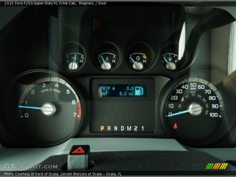  2015 F250 Super Duty XL Crew Cab XL Crew Cab Gauges