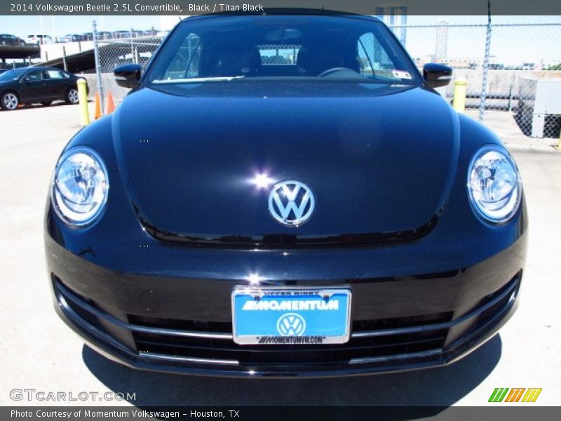 Black / Titan Black 2014 Volkswagen Beetle 2.5L Convertible
