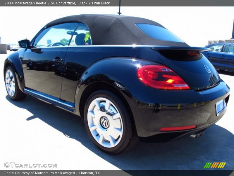 Black / Titan Black 2014 Volkswagen Beetle 2.5L Convertible