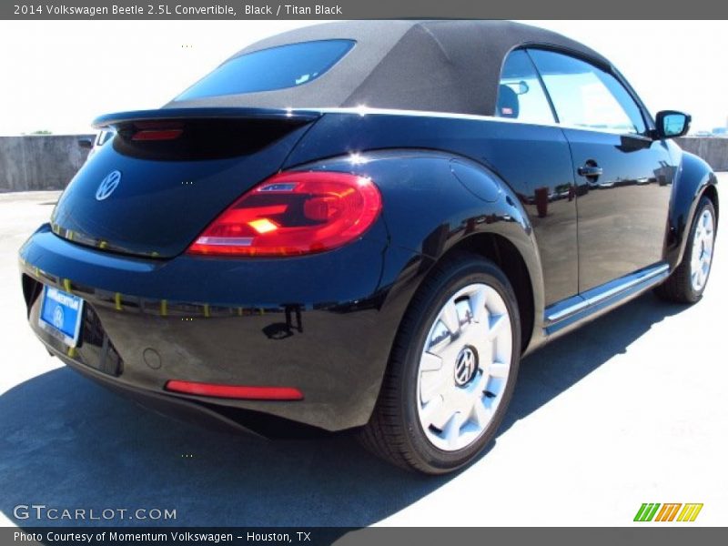 Black / Titan Black 2014 Volkswagen Beetle 2.5L Convertible