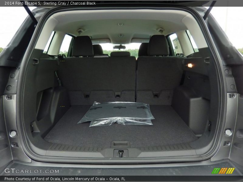 Sterling Gray / Charcoal Black 2014 Ford Escape S