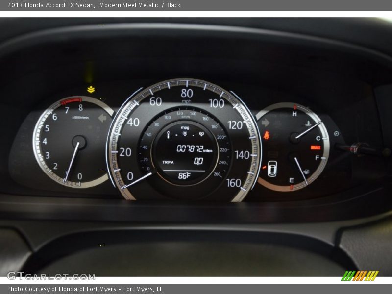  2013 Accord EX Sedan EX Sedan Gauges