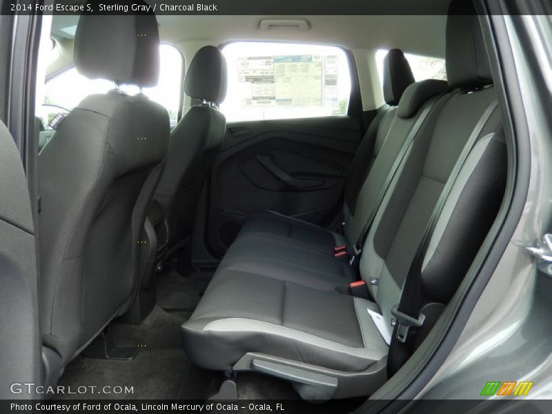 Sterling Gray / Charcoal Black 2014 Ford Escape S