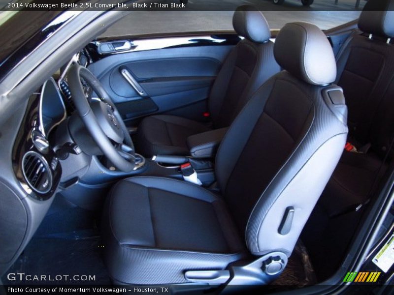 Black / Titan Black 2014 Volkswagen Beetle 2.5L Convertible