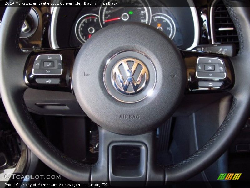 Black / Titan Black 2014 Volkswagen Beetle 2.5L Convertible
