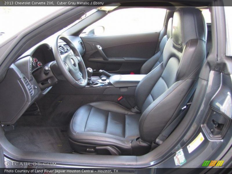 Front Seat of 2013 Corvette Z06