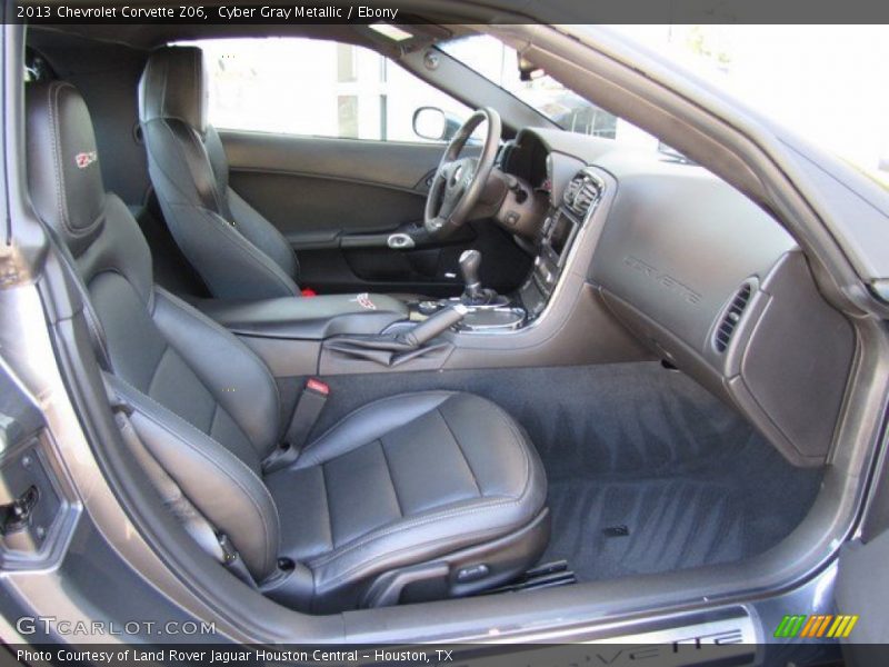 Cyber Gray Metallic / Ebony 2013 Chevrolet Corvette Z06
