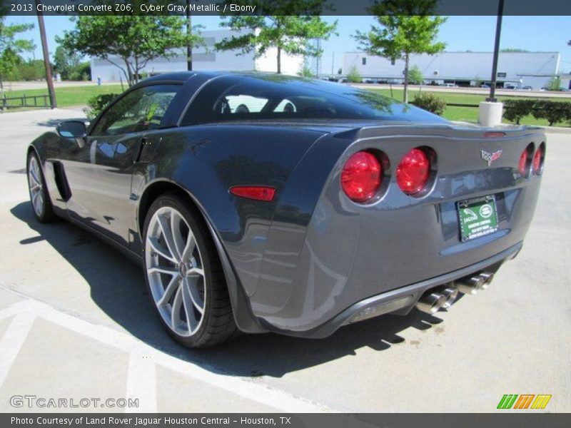 Cyber Gray Metallic / Ebony 2013 Chevrolet Corvette Z06