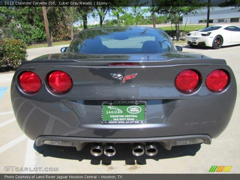 Cyber Gray Metallic / Ebony 2013 Chevrolet Corvette Z06