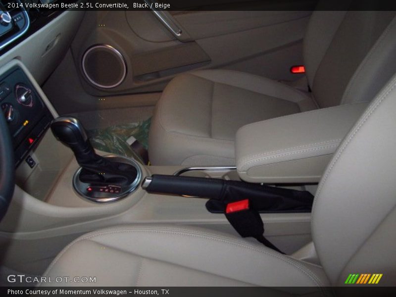 Black / Beige 2014 Volkswagen Beetle 2.5L Convertible