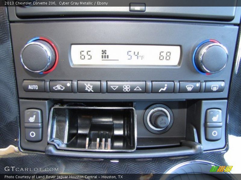 Controls of 2013 Corvette Z06