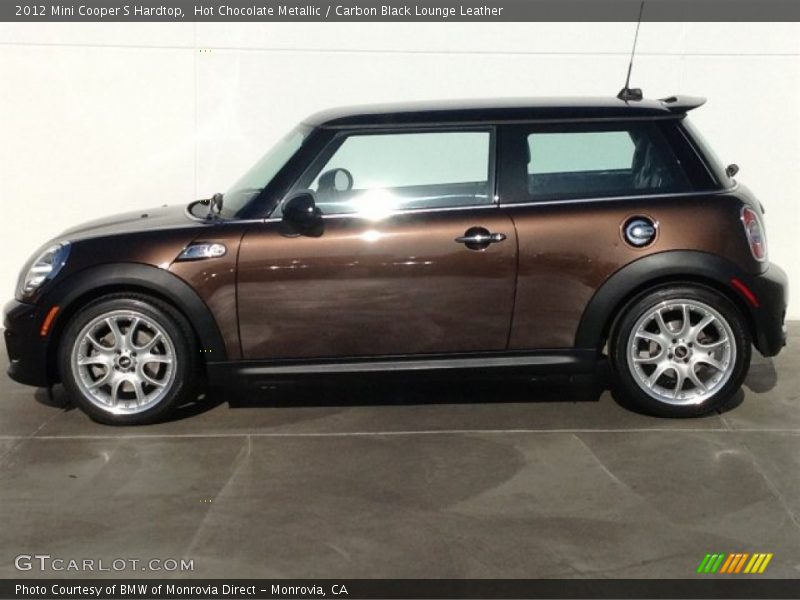 Hot Chocolate Metallic / Carbon Black Lounge Leather 2012 Mini Cooper S Hardtop