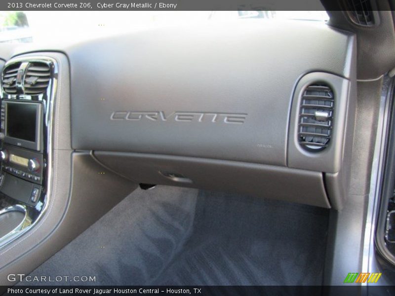 Cyber Gray Metallic / Ebony 2013 Chevrolet Corvette Z06