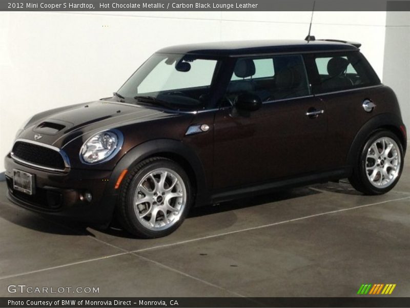 Hot Chocolate Metallic / Carbon Black Lounge Leather 2012 Mini Cooper S Hardtop