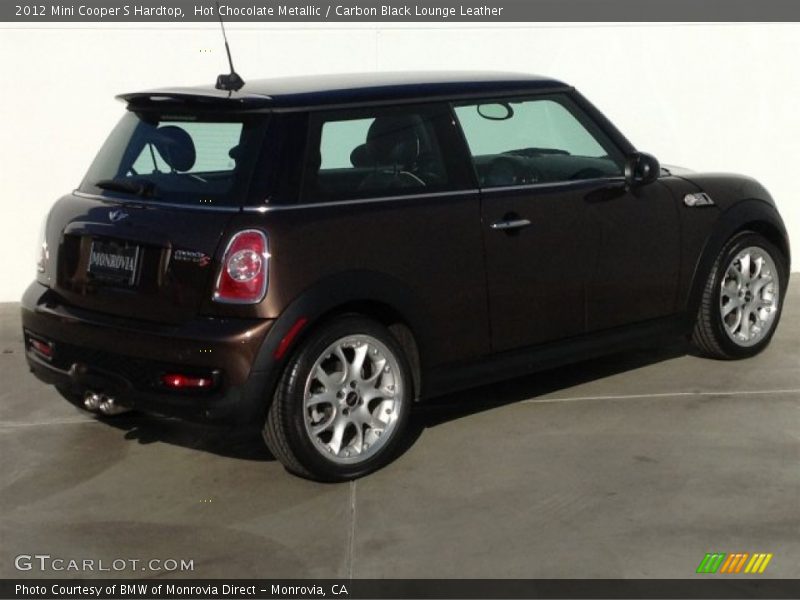 Hot Chocolate Metallic / Carbon Black Lounge Leather 2012 Mini Cooper S Hardtop