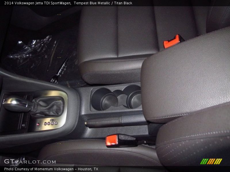 Tempest Blue Metallic / Titan Black 2014 Volkswagen Jetta TDI SportWagen