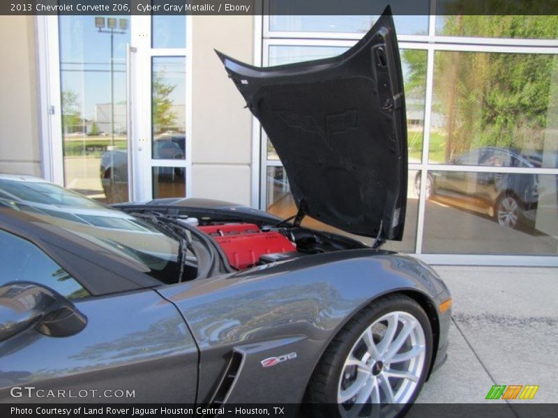 Cyber Gray Metallic / Ebony 2013 Chevrolet Corvette Z06