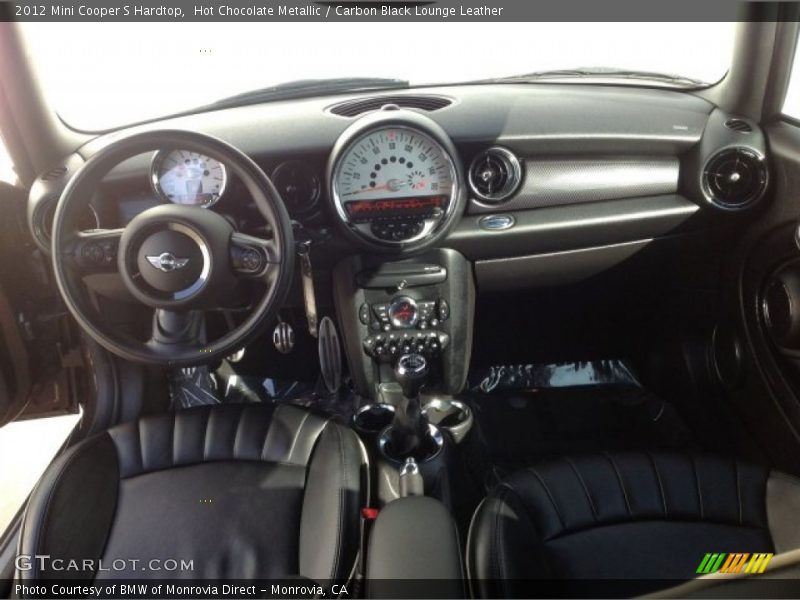 Hot Chocolate Metallic / Carbon Black Lounge Leather 2012 Mini Cooper S Hardtop