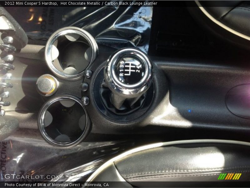 Hot Chocolate Metallic / Carbon Black Lounge Leather 2012 Mini Cooper S Hardtop