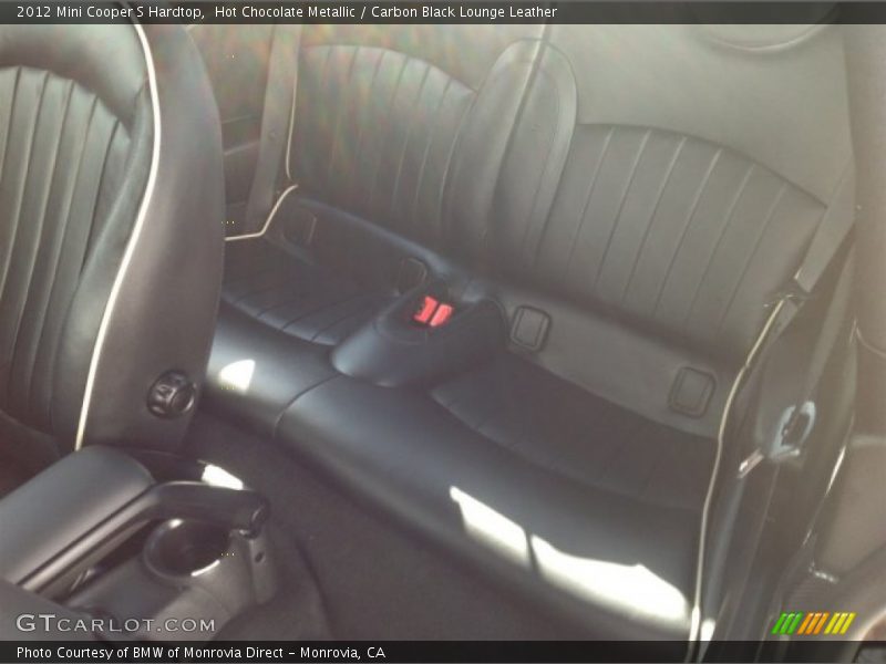 Hot Chocolate Metallic / Carbon Black Lounge Leather 2012 Mini Cooper S Hardtop