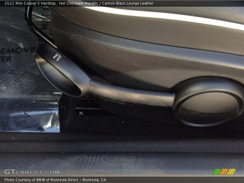 Hot Chocolate Metallic / Carbon Black Lounge Leather 2012 Mini Cooper S Hardtop