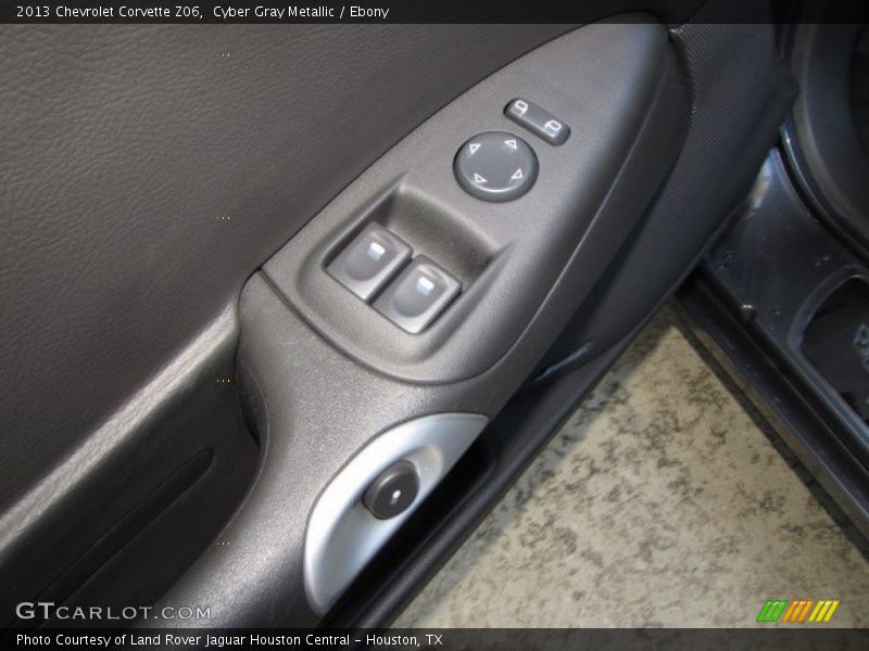 Cyber Gray Metallic / Ebony 2013 Chevrolet Corvette Z06