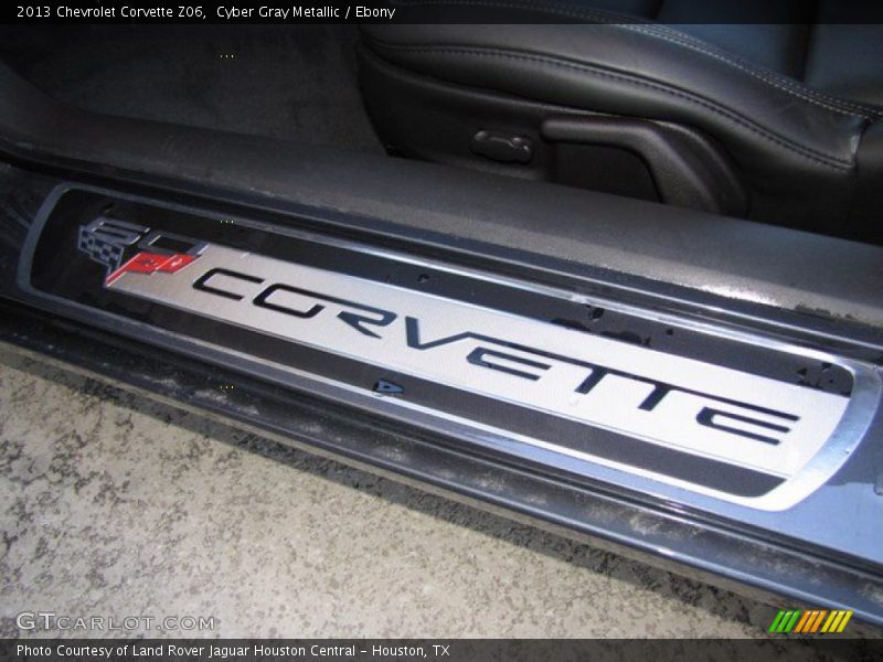 Cyber Gray Metallic / Ebony 2013 Chevrolet Corvette Z06