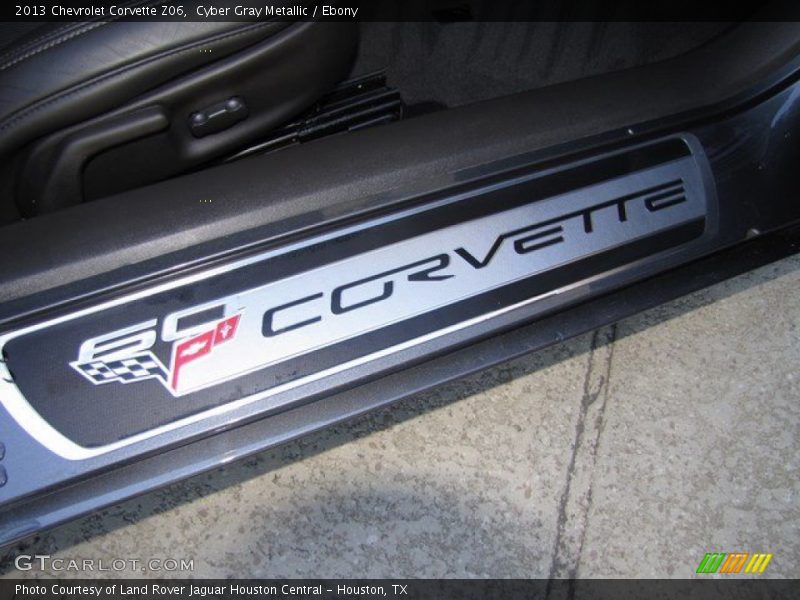 Cyber Gray Metallic / Ebony 2013 Chevrolet Corvette Z06