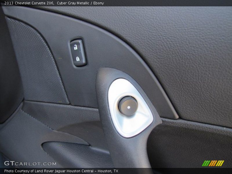 Cyber Gray Metallic / Ebony 2013 Chevrolet Corvette Z06
