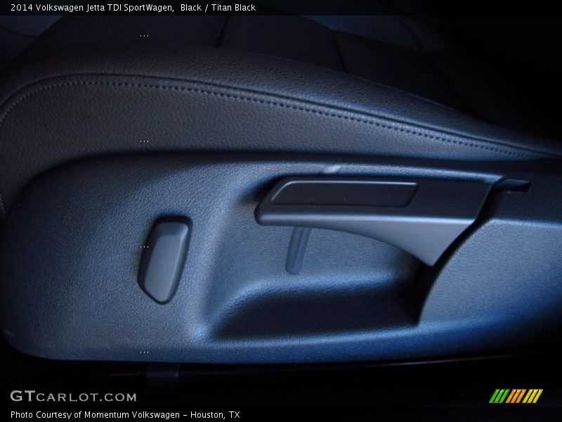 Black / Titan Black 2014 Volkswagen Jetta TDI SportWagen