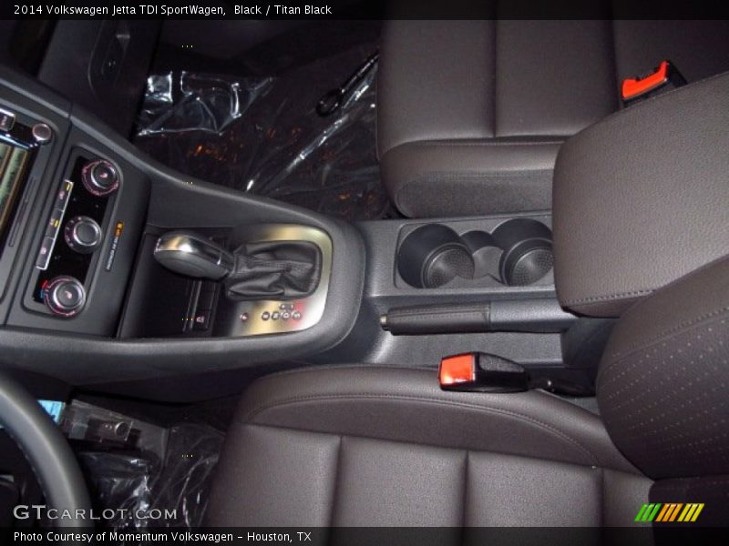 Black / Titan Black 2014 Volkswagen Jetta TDI SportWagen