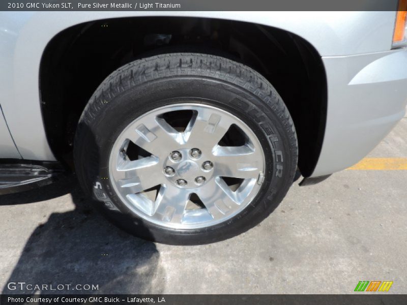 Pure Silver Metallic / Light Titanium 2010 GMC Yukon SLT