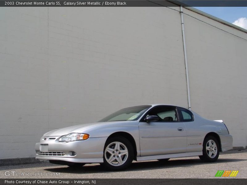 Galaxy Silver Metallic / Ebony Black 2003 Chevrolet Monte Carlo SS