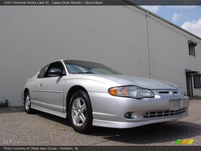 Galaxy Silver Metallic / Ebony Black 2003 Chevrolet Monte Carlo SS