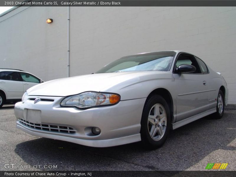 Galaxy Silver Metallic / Ebony Black 2003 Chevrolet Monte Carlo SS