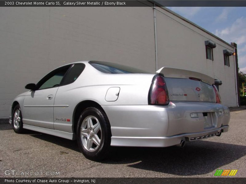 Galaxy Silver Metallic / Ebony Black 2003 Chevrolet Monte Carlo SS