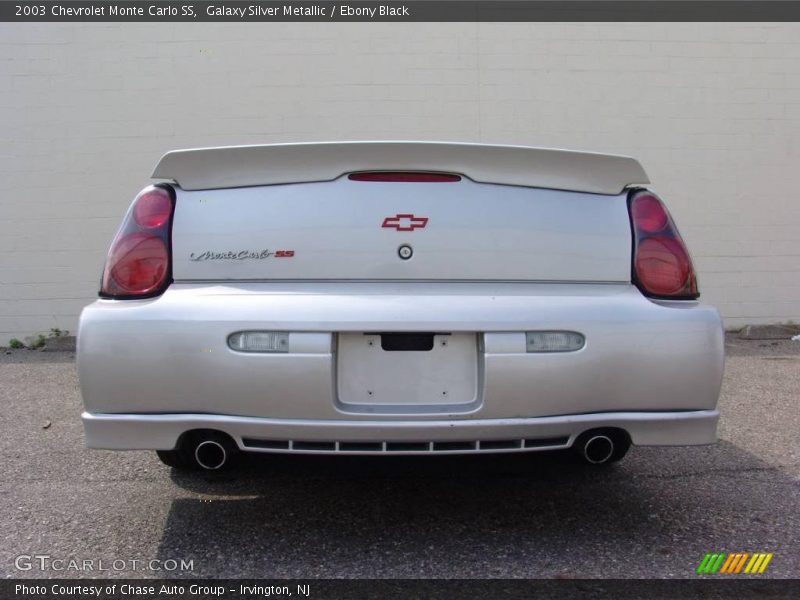 Galaxy Silver Metallic / Ebony Black 2003 Chevrolet Monte Carlo SS