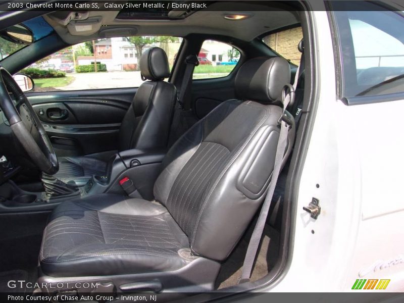 Galaxy Silver Metallic / Ebony Black 2003 Chevrolet Monte Carlo SS