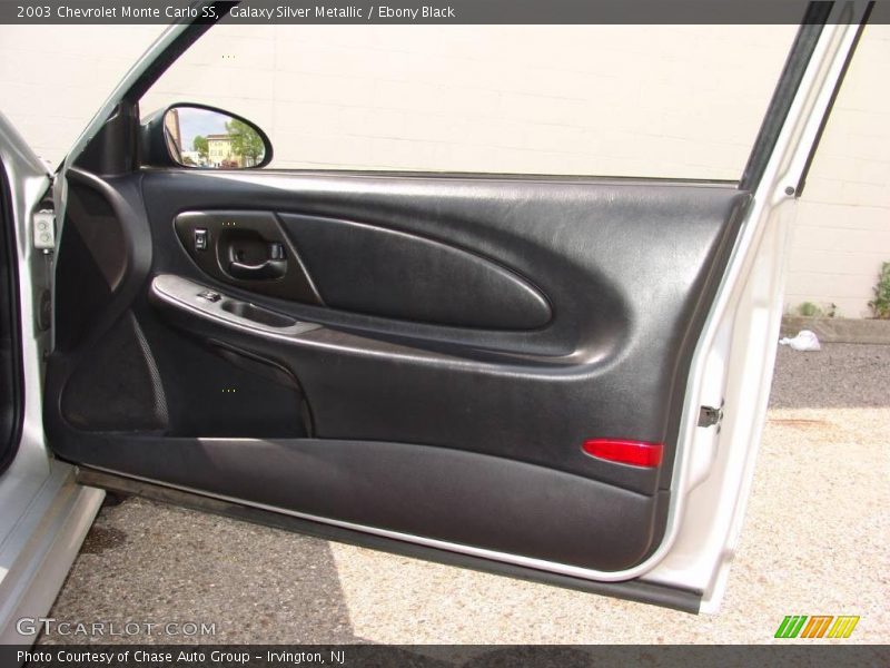 Galaxy Silver Metallic / Ebony Black 2003 Chevrolet Monte Carlo SS