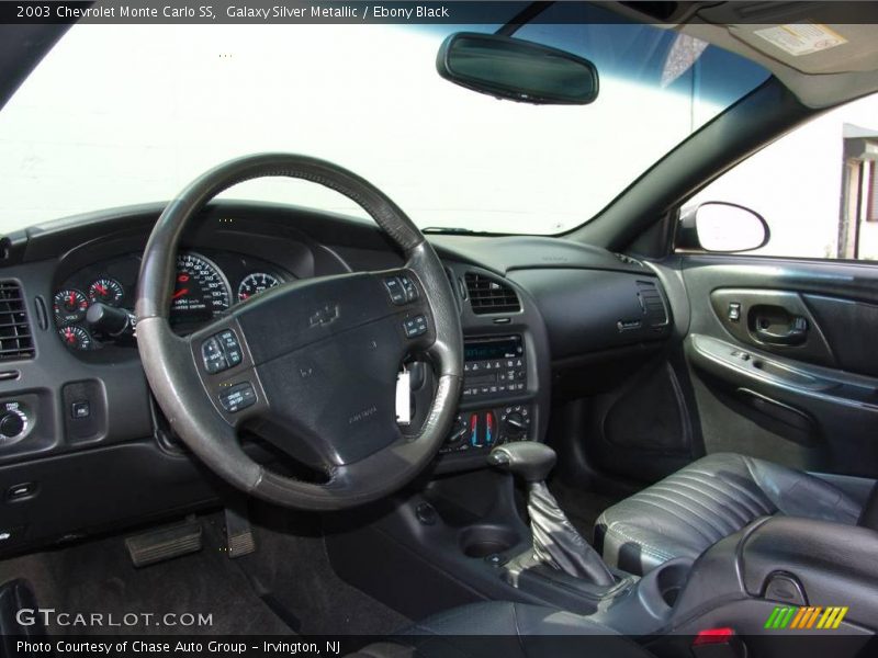 Galaxy Silver Metallic / Ebony Black 2003 Chevrolet Monte Carlo SS