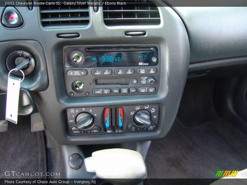 Galaxy Silver Metallic / Ebony Black 2003 Chevrolet Monte Carlo SS