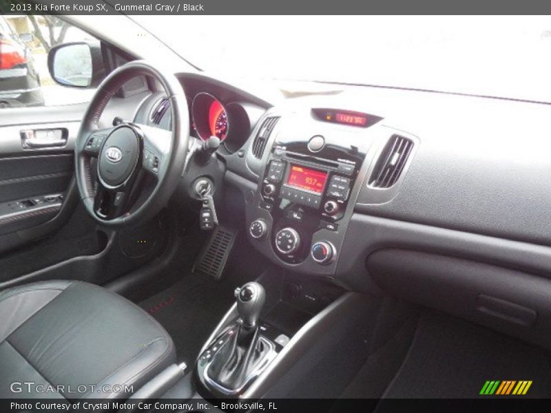 Gunmetal Gray / Black 2013 Kia Forte Koup SX