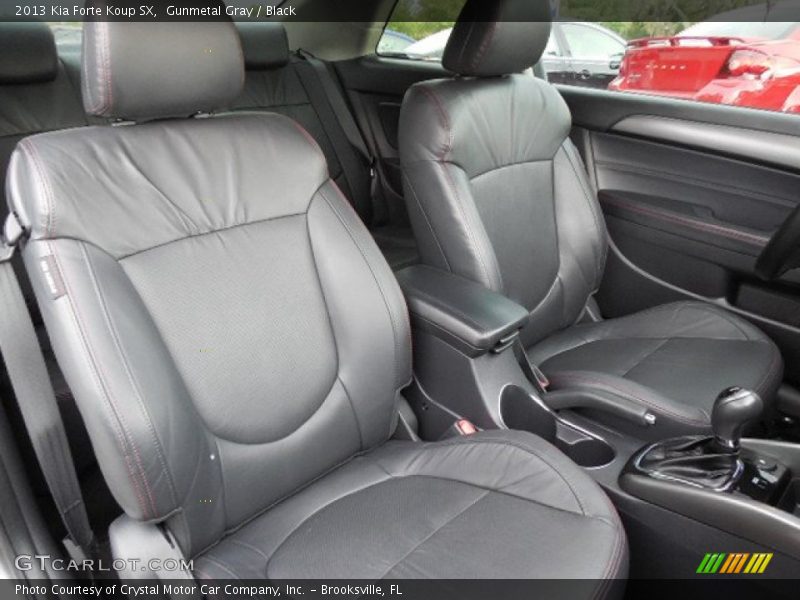 Front Seat of 2013 Forte Koup SX