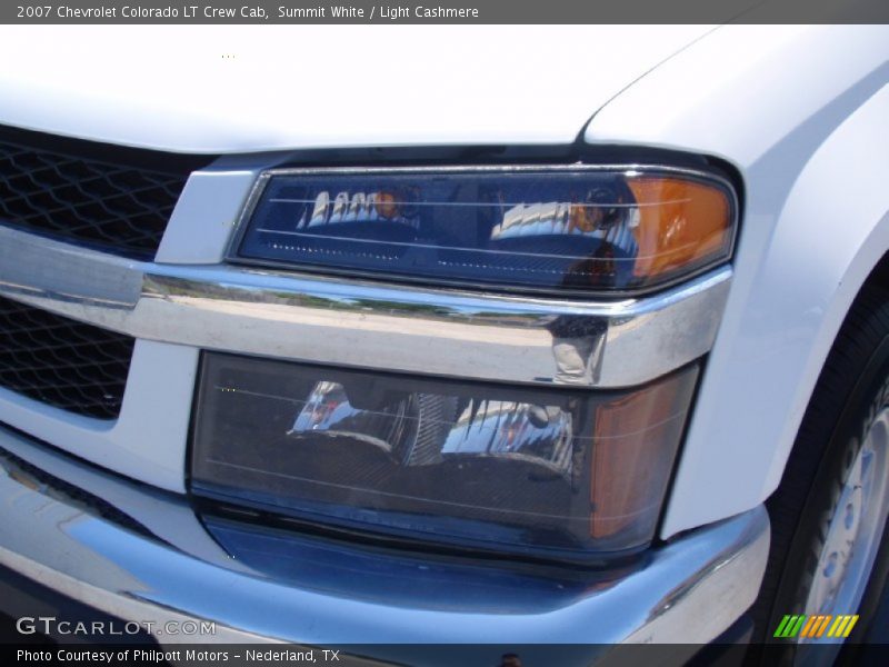 Summit White / Light Cashmere 2007 Chevrolet Colorado LT Crew Cab