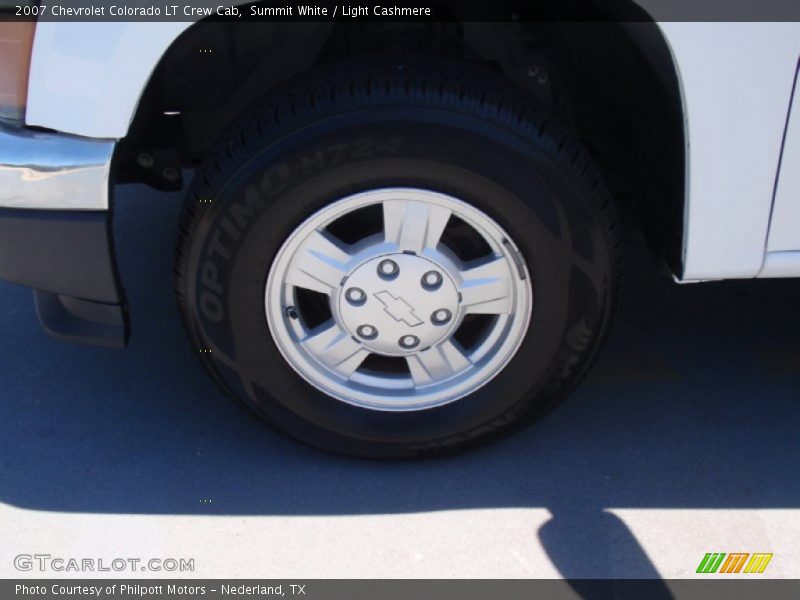 Summit White / Light Cashmere 2007 Chevrolet Colorado LT Crew Cab