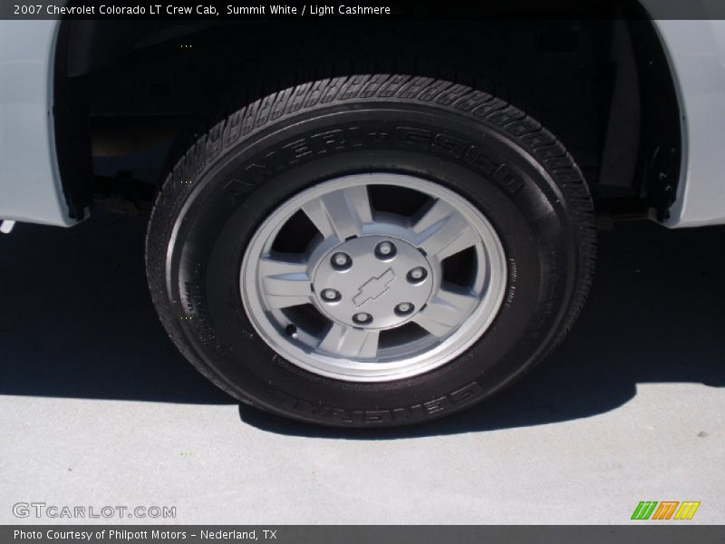 Summit White / Light Cashmere 2007 Chevrolet Colorado LT Crew Cab