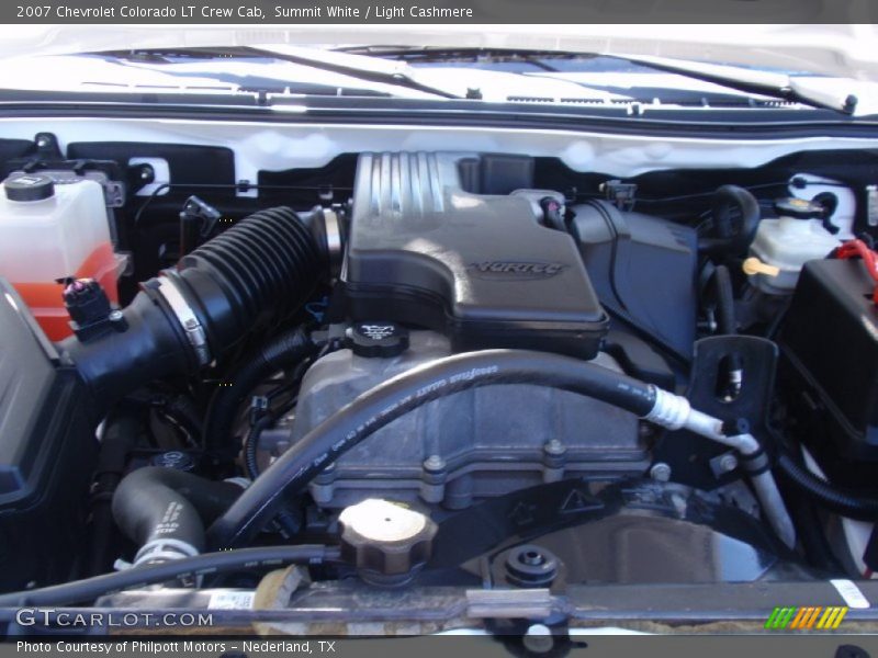 Summit White / Light Cashmere 2007 Chevrolet Colorado LT Crew Cab
