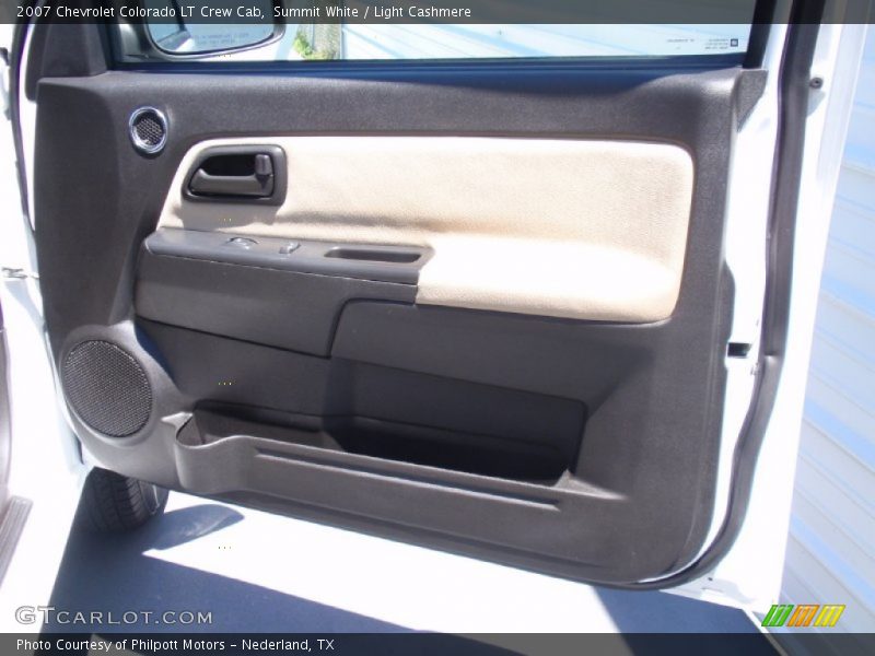 Summit White / Light Cashmere 2007 Chevrolet Colorado LT Crew Cab