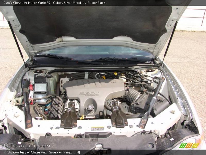 Galaxy Silver Metallic / Ebony Black 2003 Chevrolet Monte Carlo SS